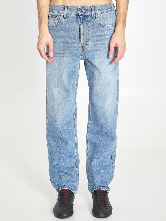 GUCCI Men Denim Pants 844629 BLUE