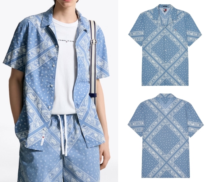 Paisley Beach Short Sleeve Shirt (T32F1WSH31TMT1DY6)