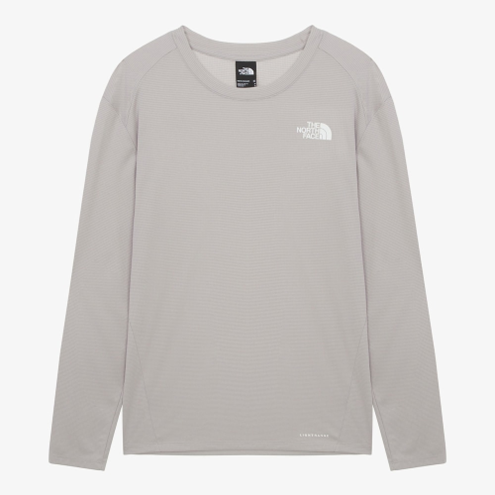 ザ・ノース・フェイス NT7TR11B メンズシャドーロングスリーブ Tシャツ_ウォームグレー