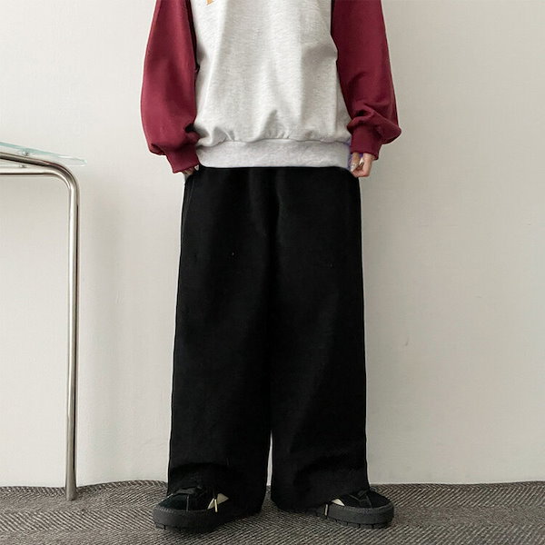 oakmoo ロングパンツ Qoo10 hijjoo SPS22767 ロングパンツ [5カラ