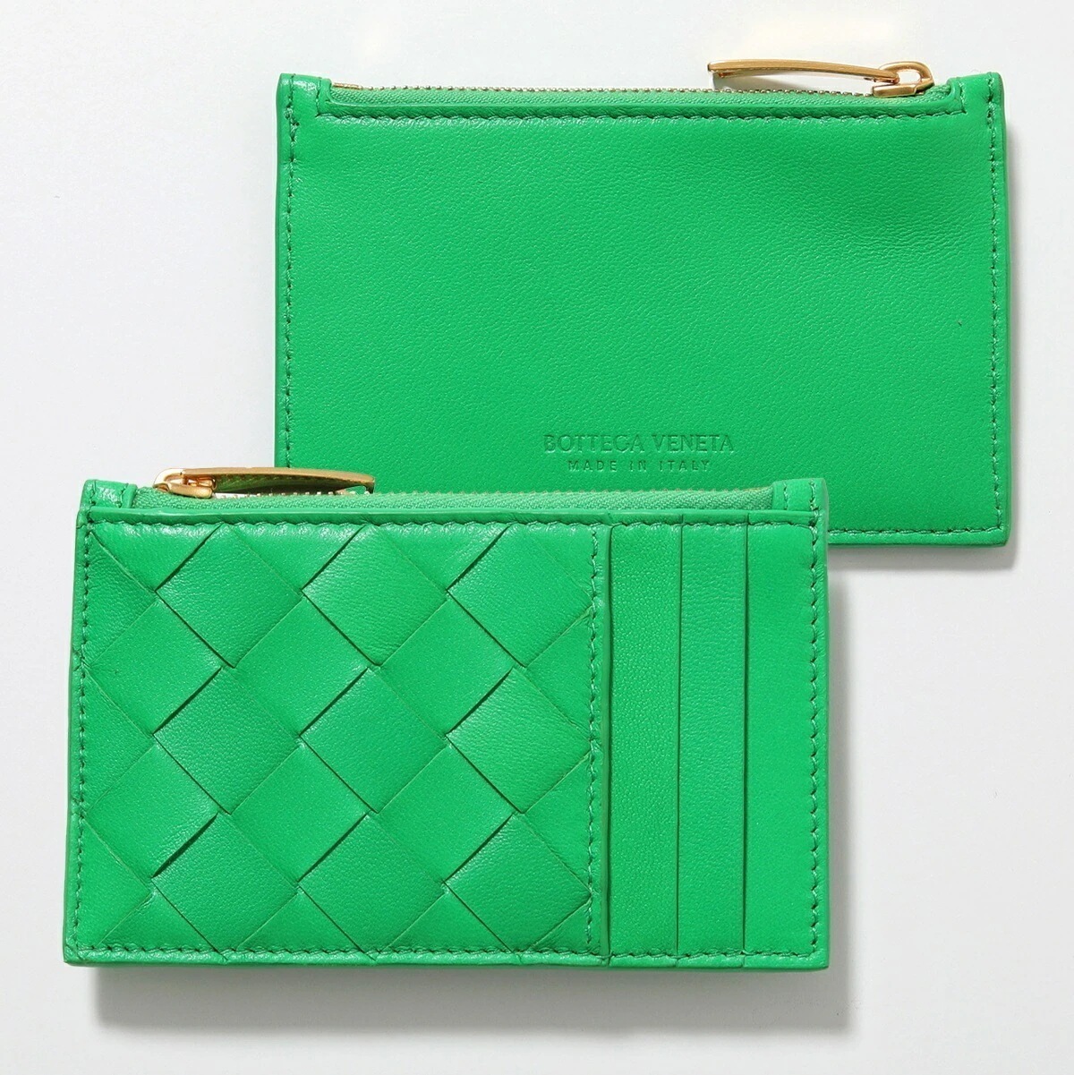 BOTTEGA VENETA ボッテガヴェネタ コインケース 680613 VCPP3 レディース イントレチャート レザー カードケース フラグメントケース ミニ財布 3722