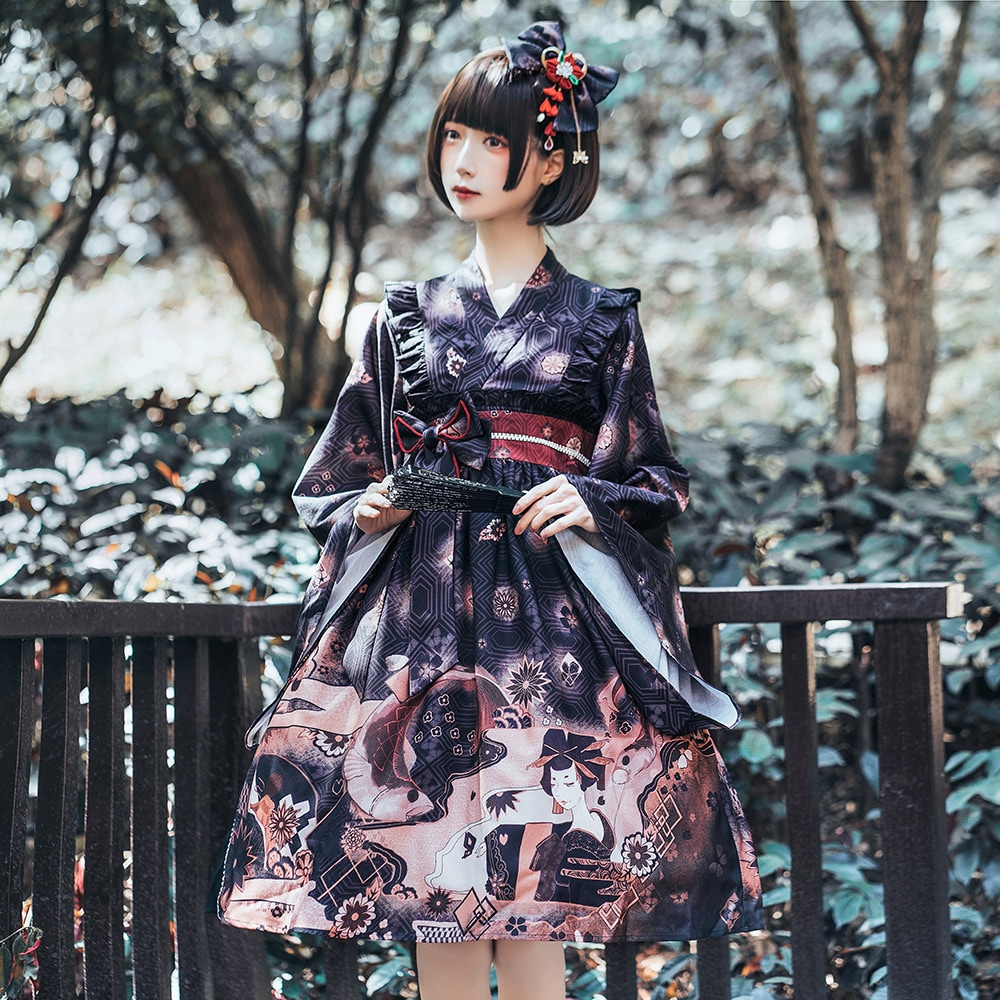 桜井美姫 ロリータワンピースセット