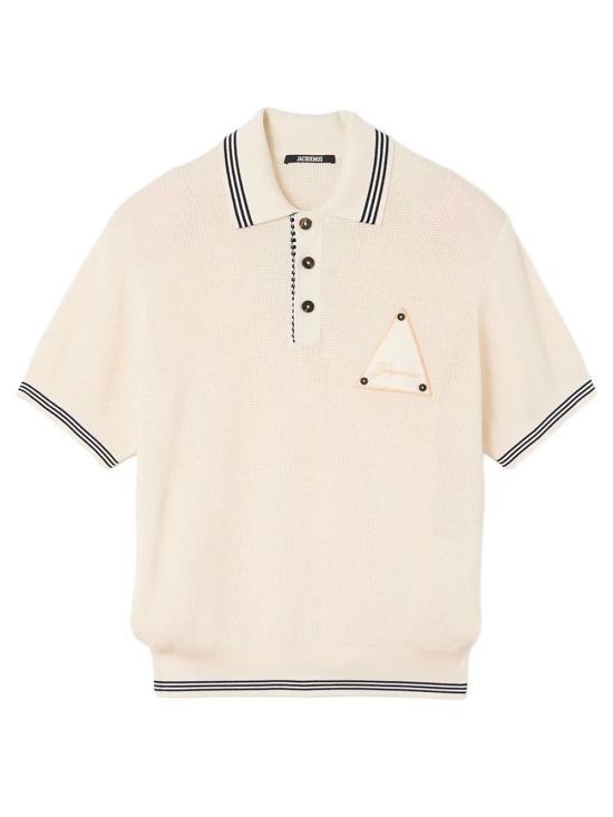 JACQUEMUS Men Polo Shirts POM00618AK00318 100 WHITE