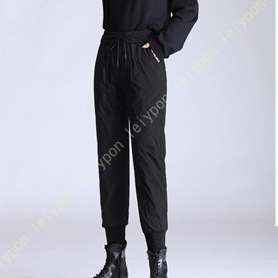 ダウン パンツ 防寒 暖パン 暖かい ロングパンツ レディース 防寒 防風 ハイウエスト 防寒パンツ ボ スキニーパンツ 保温性 通勤 通学 着痩せ 脚長効果