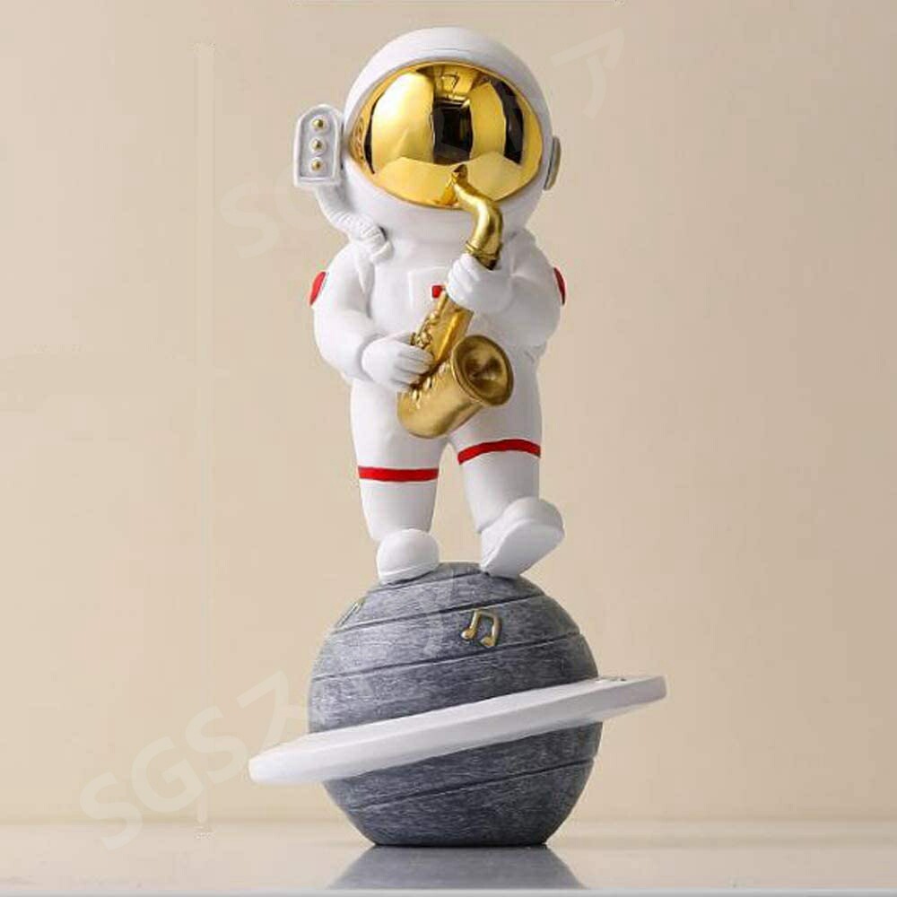 宇宙 音楽雑貨 音楽置物 宇宙員 宇宙可愛い 宇宙飛行士 かわいい 音楽隊 個性的 雑貨 北欧 おもしろ プレゼント 贈り物 誕生日 プレゼント