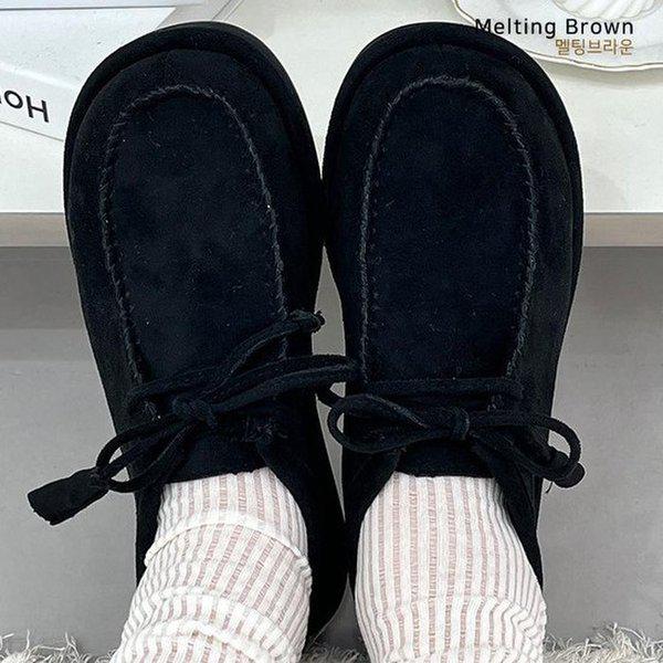 モカシン レディース 秋 スエードローファー KR31