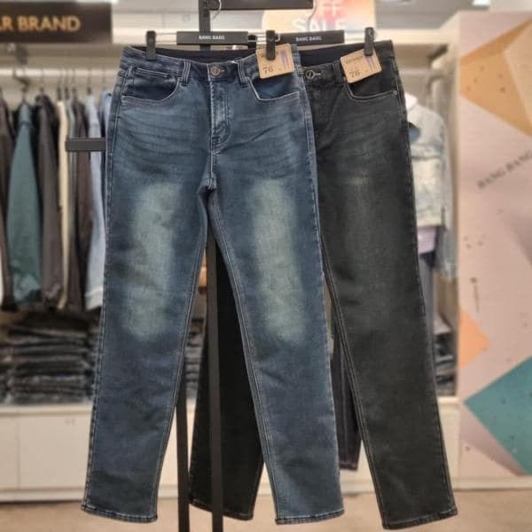 HC21 共用裏起毛インバンド ストレートフィットジーンズ NQL642 (S42329309)