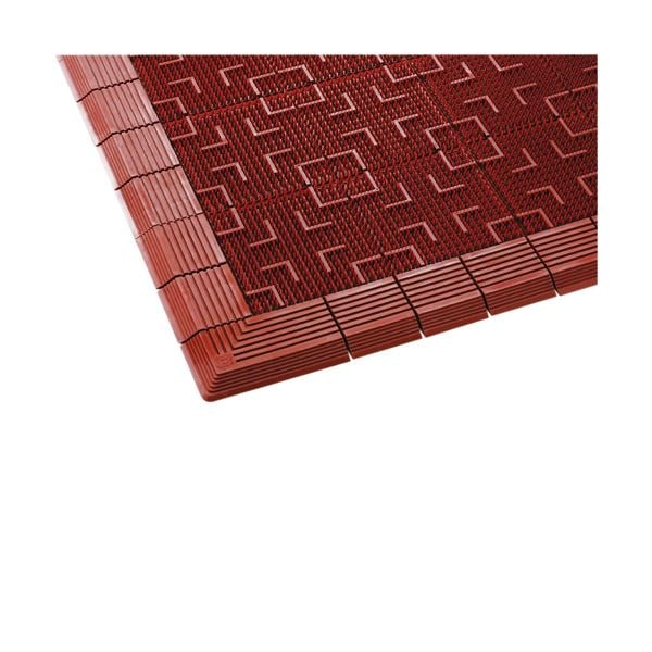 （まとめ）テラモト 屋外用マット テラロイヤルマット 600900mm 茶 MR-050-040-4 1枚3セット