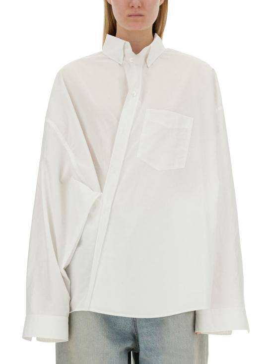BALENCIAGA Women Shirts 790872 TNM609000 WHITE