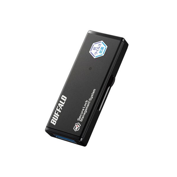USBメモリー 4GB 黒色 RUF3-HSVB4G