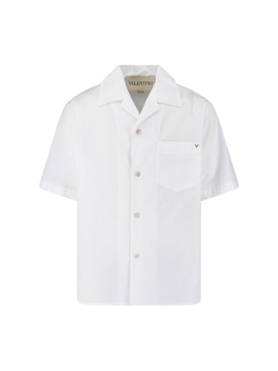 VALENTINO GARAVANI Men Shirts 8V0AA1134WW0BO White