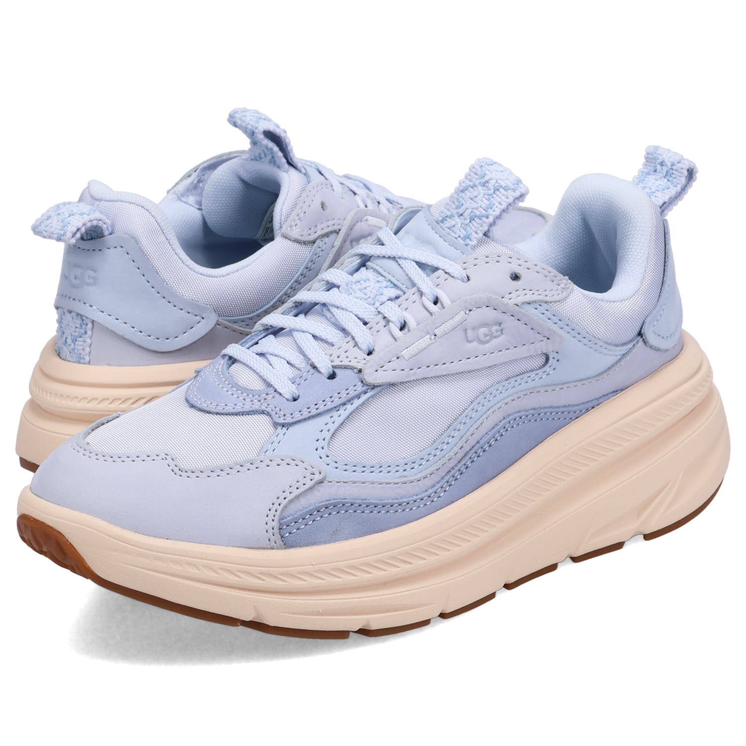 スニーカー レディース 厚底 CA1 MESH ブルーグレー 1137651