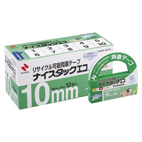 （まとめ買い）ニチバン ナイスタックエコ（R）ブンボックスTM NWBB-10ECO 00067773 [x3]