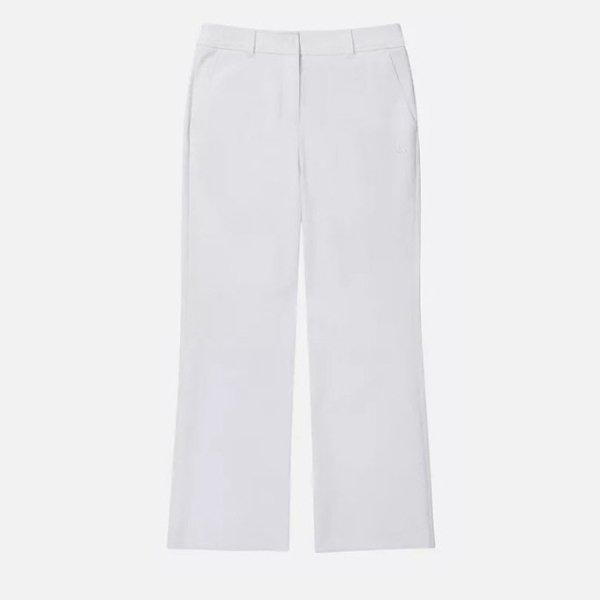 パンツ JQS W242002GPT43-WHT 女性 ストレートフィット ウーブン パンツ