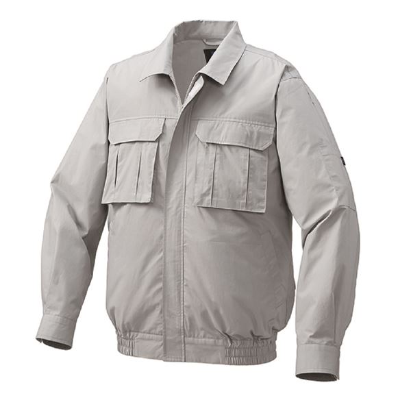 KU91900 空調服 綿薄手 脇下マチ付き 服のみ シルバー LL 6,830円