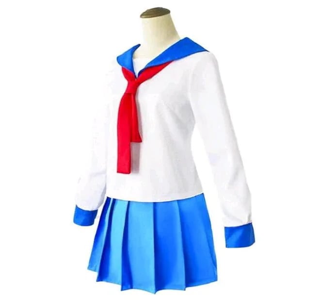 ポプテピピックPOP TEAM EPICポプ子 ピピ美poppipi風制服髪飾り付けコスプレ変装仮装