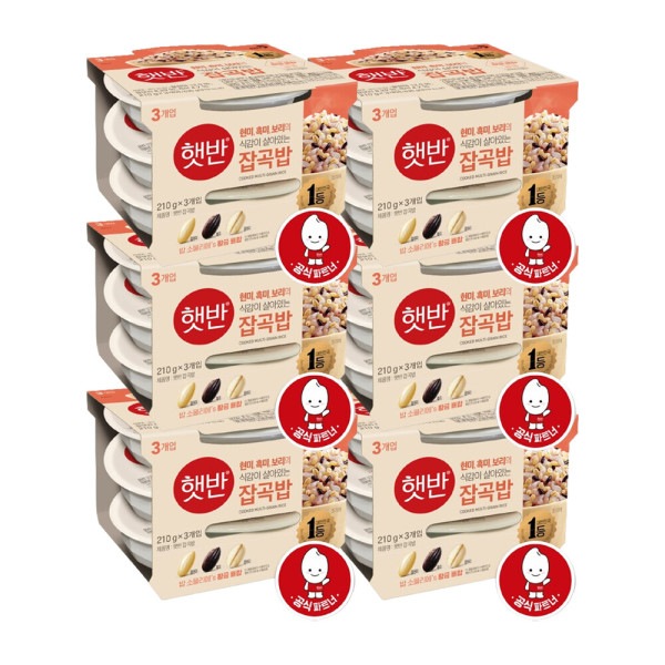 毎日雑穀米210g 18個