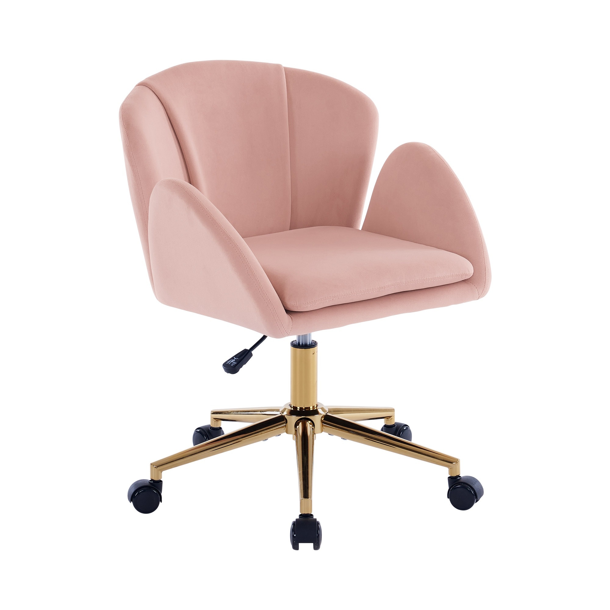 【目玉新作】 ピンク デスクチェア 在宅ワーク チェア 椅子 いす おしゃれ 疲れにくい オフィス オトナかわいい シンプル 回転 昇降 肘あり 背もたれあり モダン 人気 北欧 シンプル