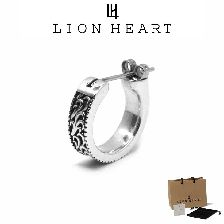 ピアス メンズ クロッシングピアス タテガミ SV925 サージカルステンレス LH-1EA144 メンズピアス 片耳用 1点売り クリスマス 誕生日 プレゼント ギフト 彼氏 【ネコポス】