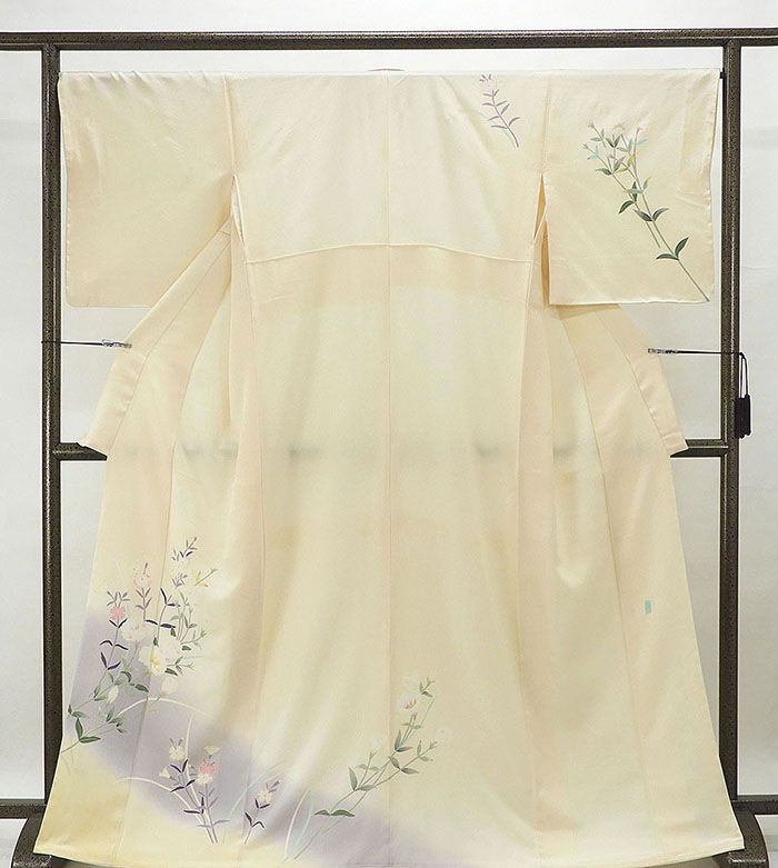 訪問着 新品仕立済 正絹 加賀友禅 田中勲作 身丈164cm 裄丈67.5cm 礼装 フォーマル 結婚式 入学式 卒業式 新品 仕立て上がり 着物 b1994