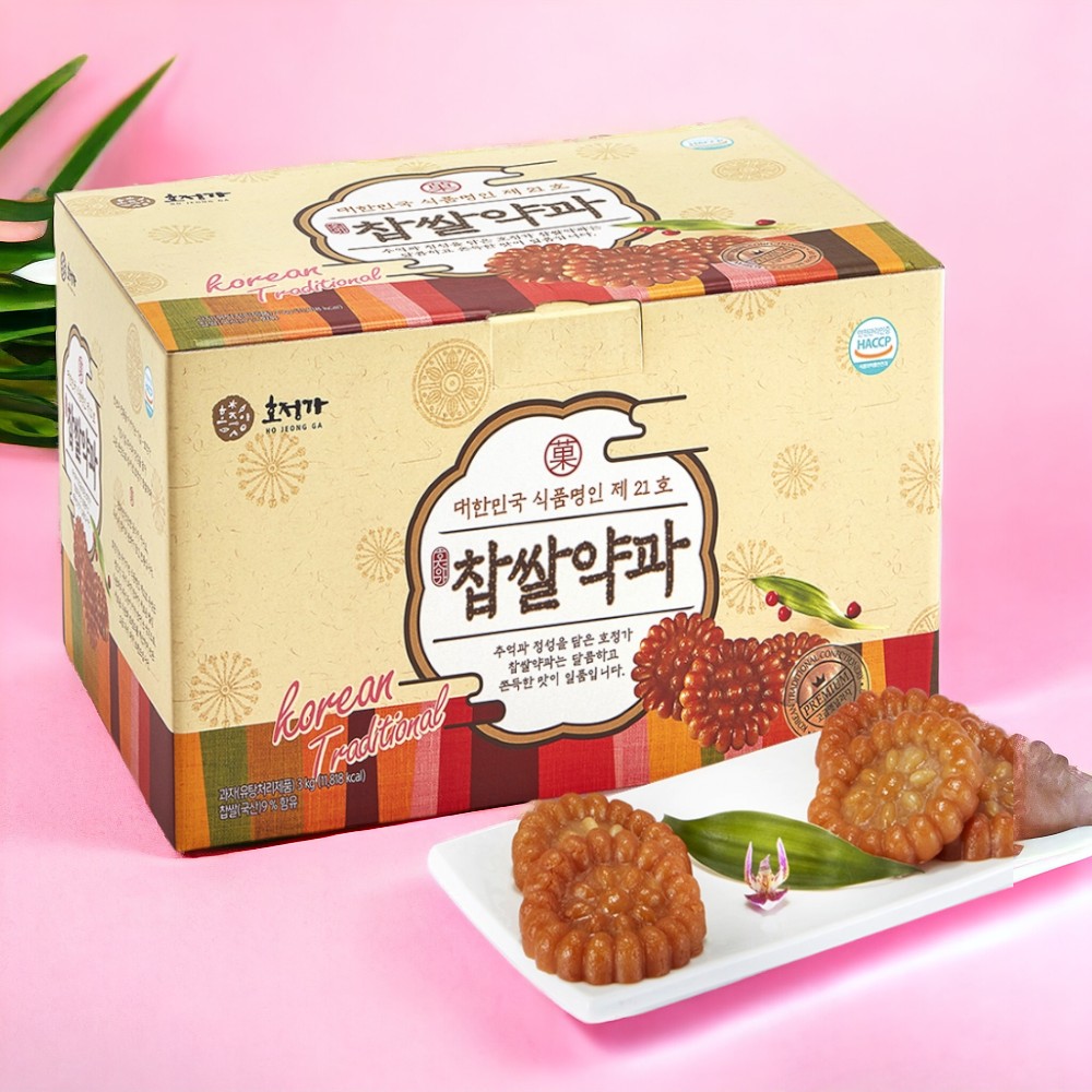 ホジョンガ もち米薬菓セット 3KG(約80個入) 韓国おやつ お菓子