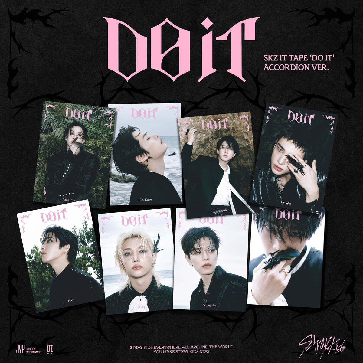 Stray Kids - SKZ IT TAPE ‘DO IT’ [ACCORDION VER.][8種セット] / 予約販売特典 トレカ 8種セット