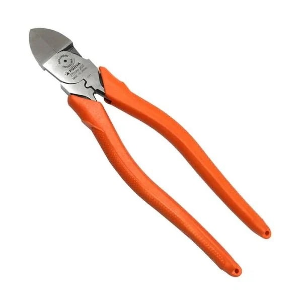 フジ矢 電工名人偏芯薄刃ニッパ 7700N－200 作業工具 ペンチ ニッパ ニッパ