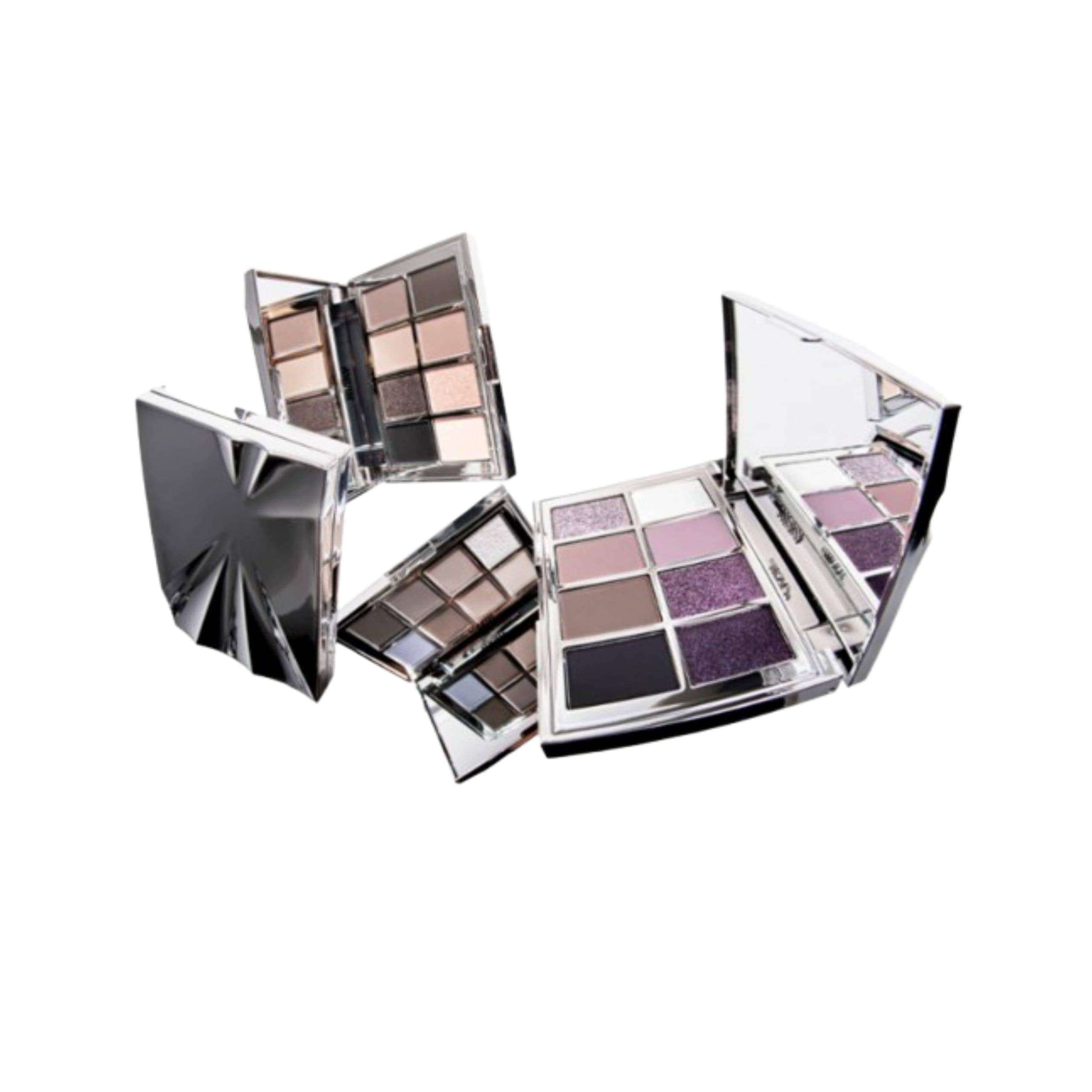 [新作]ピグメント アイシャドウ パレット 6color Plucky denim Soft smoky Dusty blue Dim berry cosmic love shatter