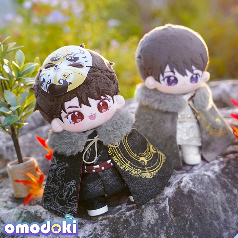 20cm服行マント古风娃用古着アクセサリー ミニ洋服 ぬいぐるみ用服 日常服人形 韓国ファッション アイドル衣装