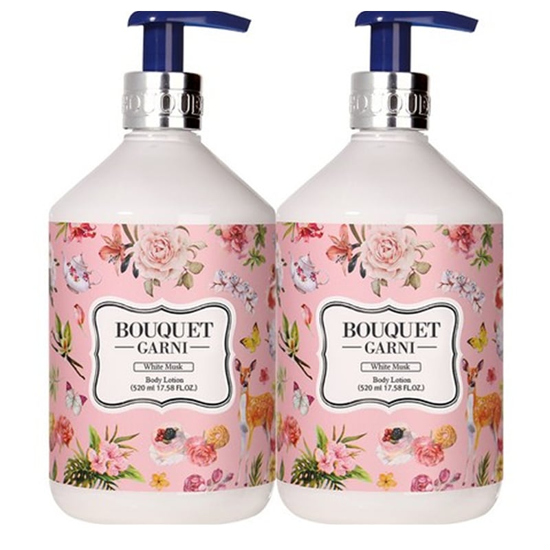ボディローション ホワイトムスク 520ml x 2個 ボディクリーム