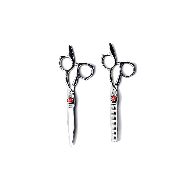 すきバサミ カットハサミ 散髪 美容師 自宅カット 5.5inch スキ率20%+ ベースカット 質感調整 切れ味 パワー重視