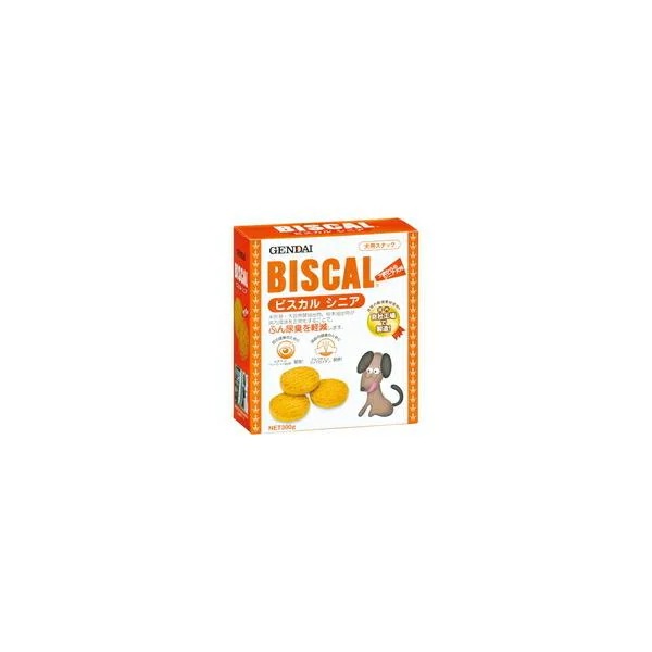 【1ケース】【お取り寄せ対象品】ビスカル シニア 300g[現代製薬] *36個