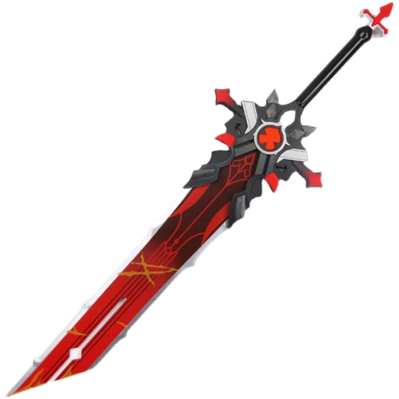 123cm原神cos道具服武器模型弓天空之傲狼的末路狼末大剣刀剣木剣毛竹製作映画アニメ版竹製木質玩具木刀趣味コスプレ変装演出 6,336円