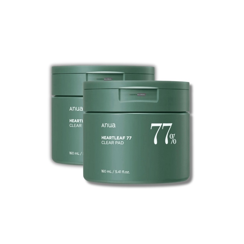 ドクダミ 77% クリアパッド 160mL 2EA 【韓国化粧品/ 正規品】