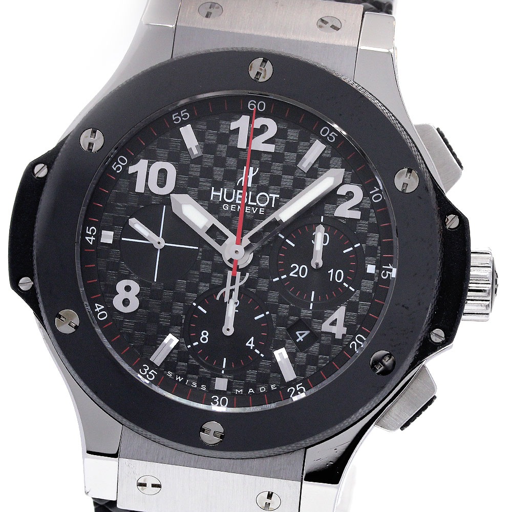ウブロ HUBLOT 301.SB.131.RX ビッグ・バン スチールセラミック クロノグラフ 自動巻き メンズ _844174【中古】