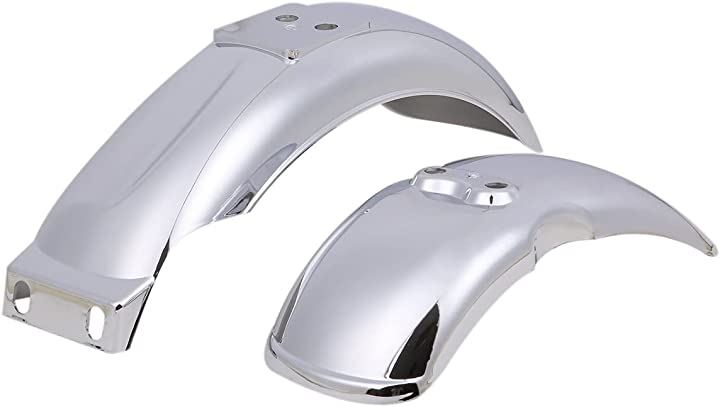 ホンダ用 フロント リア フェンダー 前後セット モンキー ゴリラ バイク カスタム パーツ 社外品(メッキシルバー)