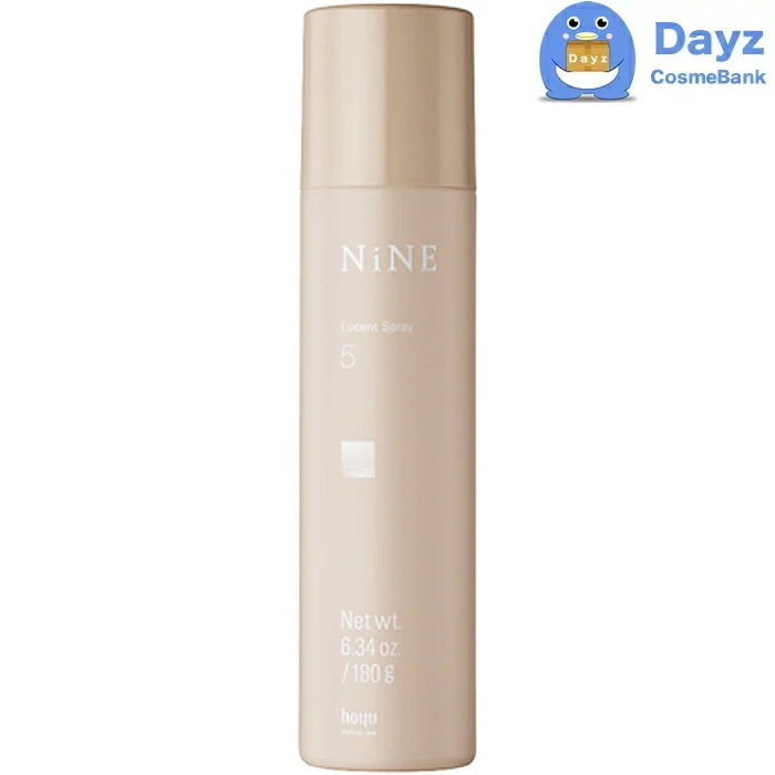 ホーユー ナイン ルーセントスプレー 5 180g　6点セット　　ヘアスタイリング剤 ヘアスプレー　　UVカット SPF50+ PA++++　　nc
