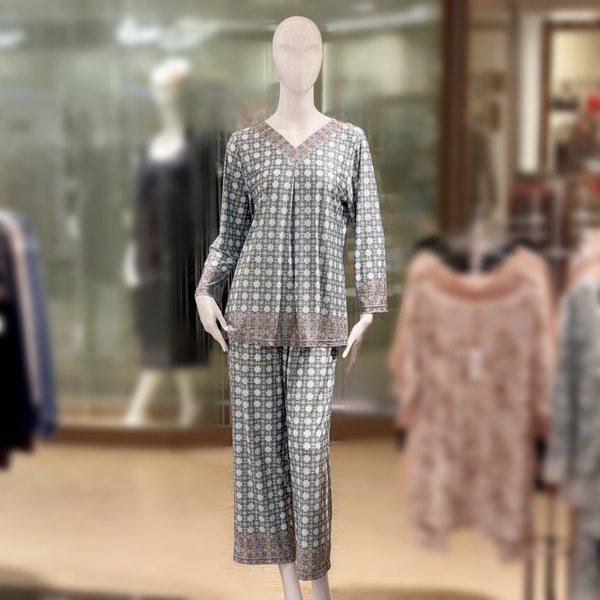 ポリスパン幾何学模様イージーウェアセット (WPA379WSWP)_s