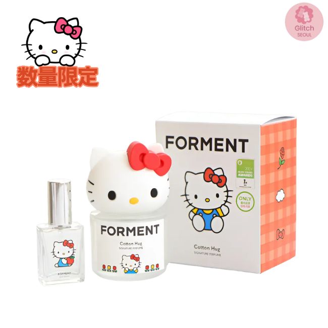[韓国限定]シグネチャーパフュームコットンハグ forment x ハローキティエディション 50ml