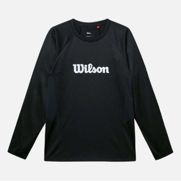 長袖Tシャツ VQA W241003THT21-BLK ユニ テイクバック ジャージ スウェットシャツ