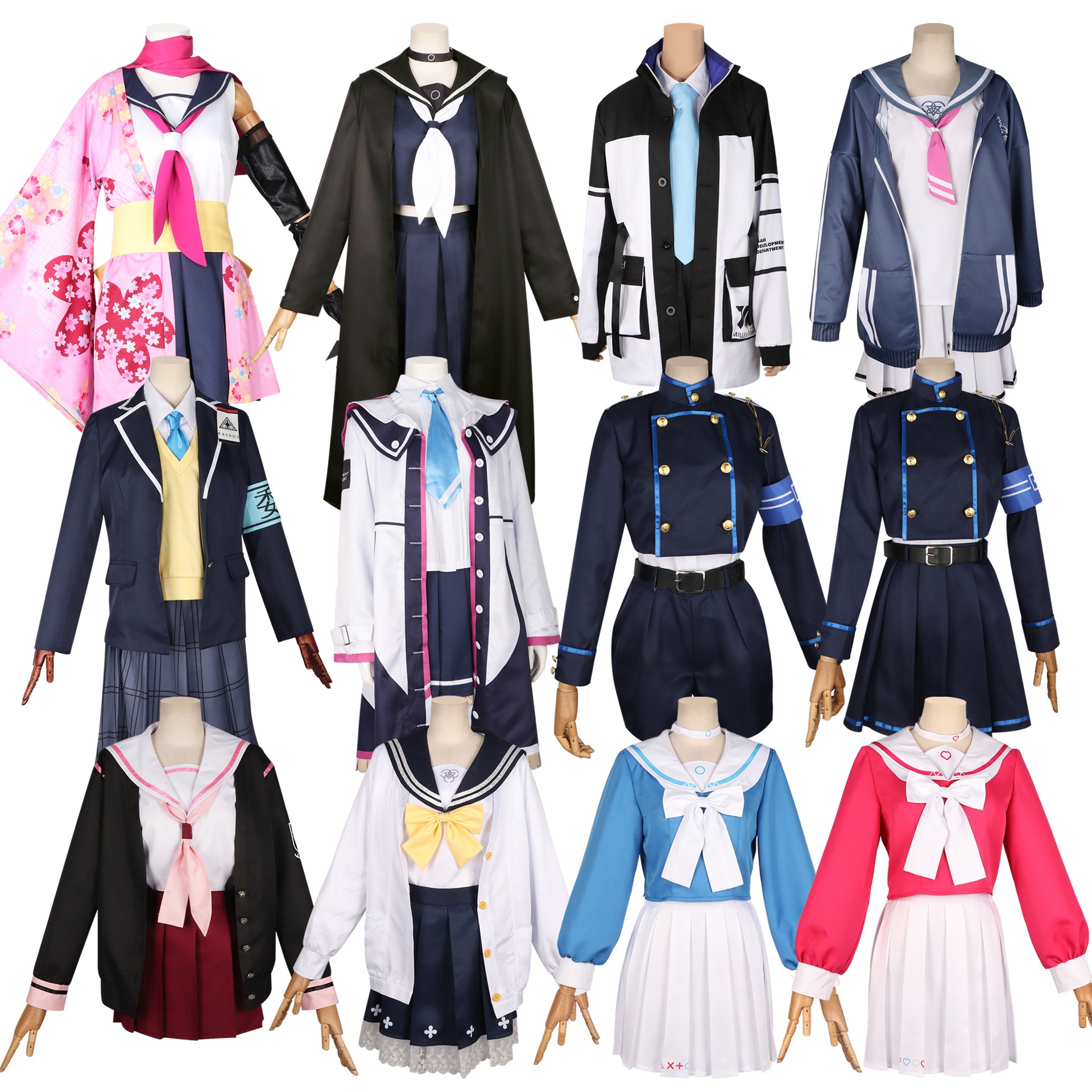 碧藍ファイルcos服とセットのゲームキャラクターがコスプレアニメ服ハロウィーン服男女を演じます