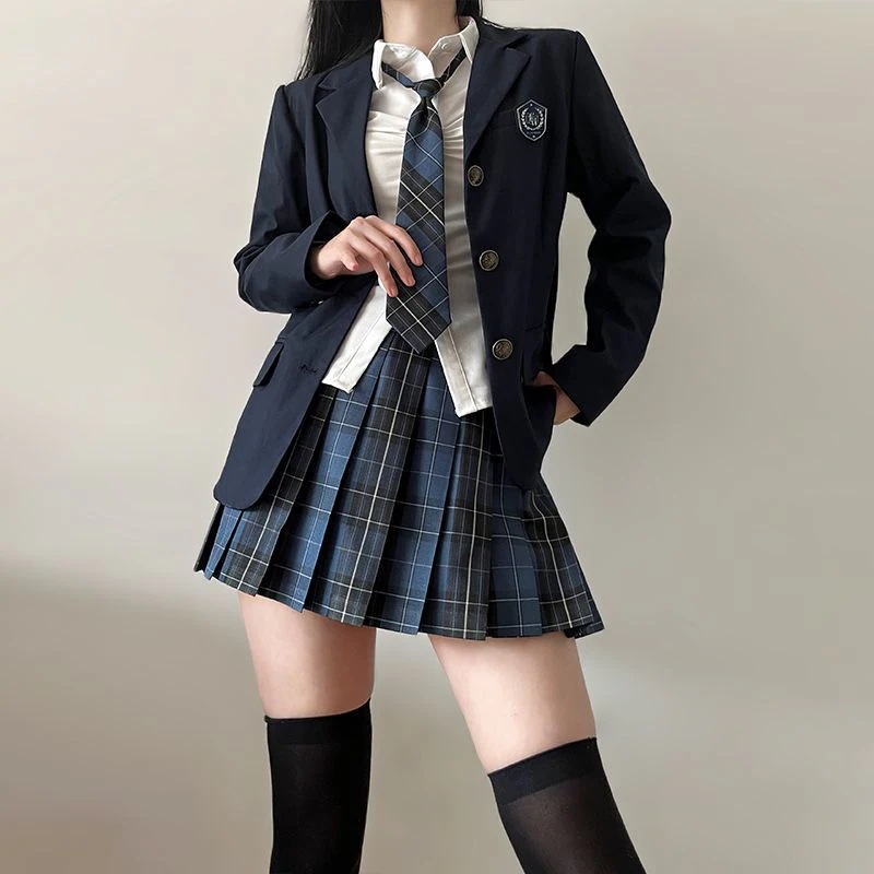 JK制服セットJKユニフォーム春秋スーツジャケットカレッジスーツスーツ3点セット 5,956円