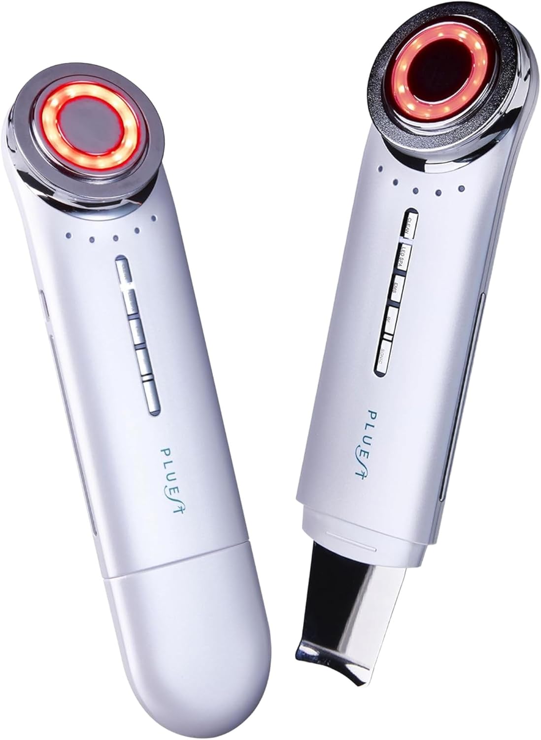 【1台13役】 PLUEST マルチフェイシャルスパ [ 美顔器 毛穴洗浄 ems rf led 超音波振動 イオン導入 ] 転売防止シール付き