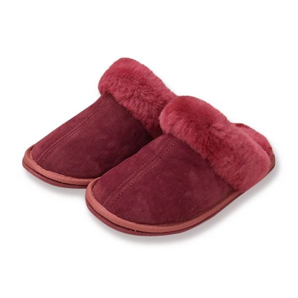 ムートンスリッパ レッド Mサイズ