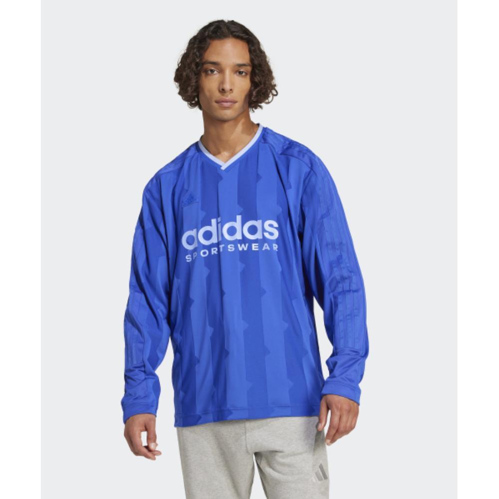adidas Tiro long-sleeved jacquard jersey blue IW3594