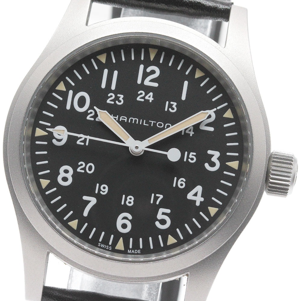 訳あり ハミルトン HAMILTON H694390 カーキ フィールド メカ 手巻き メンズ _839622【中古】その他 ブランド腕時計