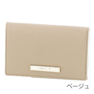 アニエスベー カードケース 名刺入れ ベージュ agnes b.（名刺入れ