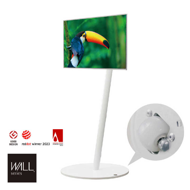 ナカムラ　24～55インチ対応 テレビスタンド WALL A2 (ハイタイプ) サテンホワイト　WLTVL5111 18,929円