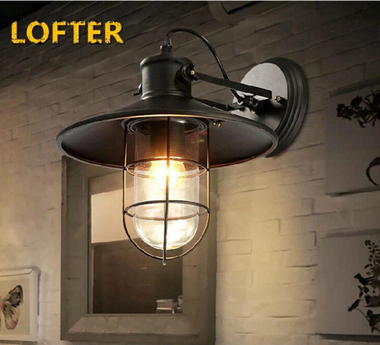 レトロ 壁掛け照明 ブラケットライト ヴィンテージ 照明 壁付けライト 玄関照明 ランプ ウォールライト おしゃれ アンティーク マリン ウォールライト LED カフェ風