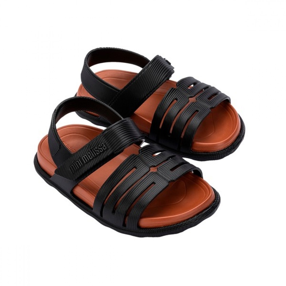 [トボックス] ミニメリッサカイテキサンダルベビーブラックMSKCF2TSKS11BLK